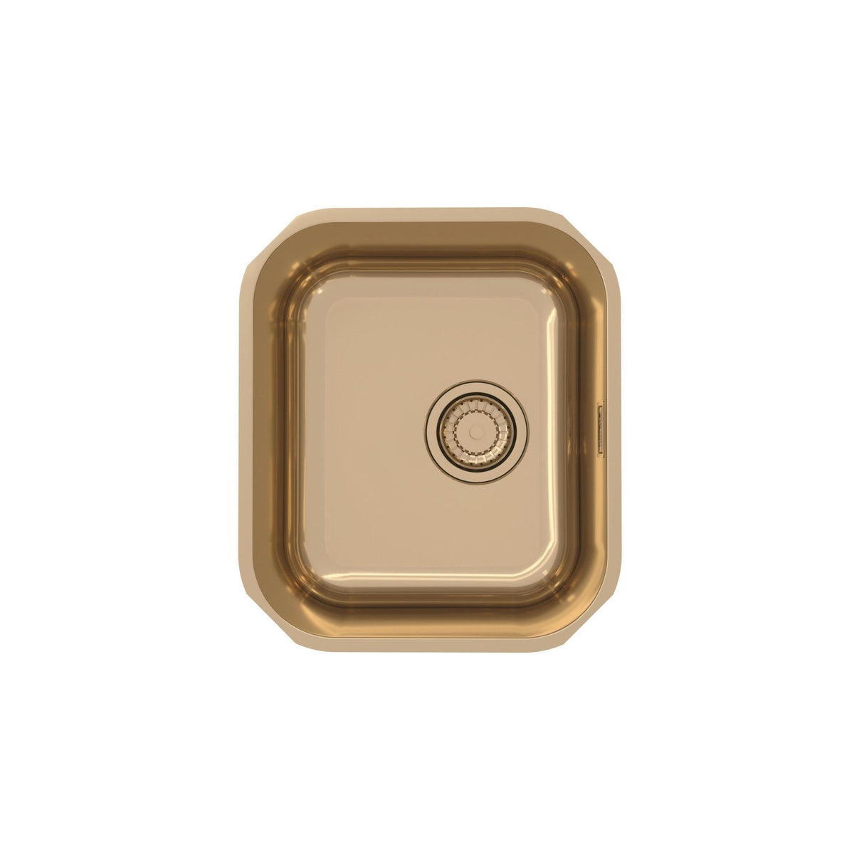 Alveus Monarch Variant 40 Undermount Sink For 300mm Cabinet In Single Bowl Bronze 1113587N