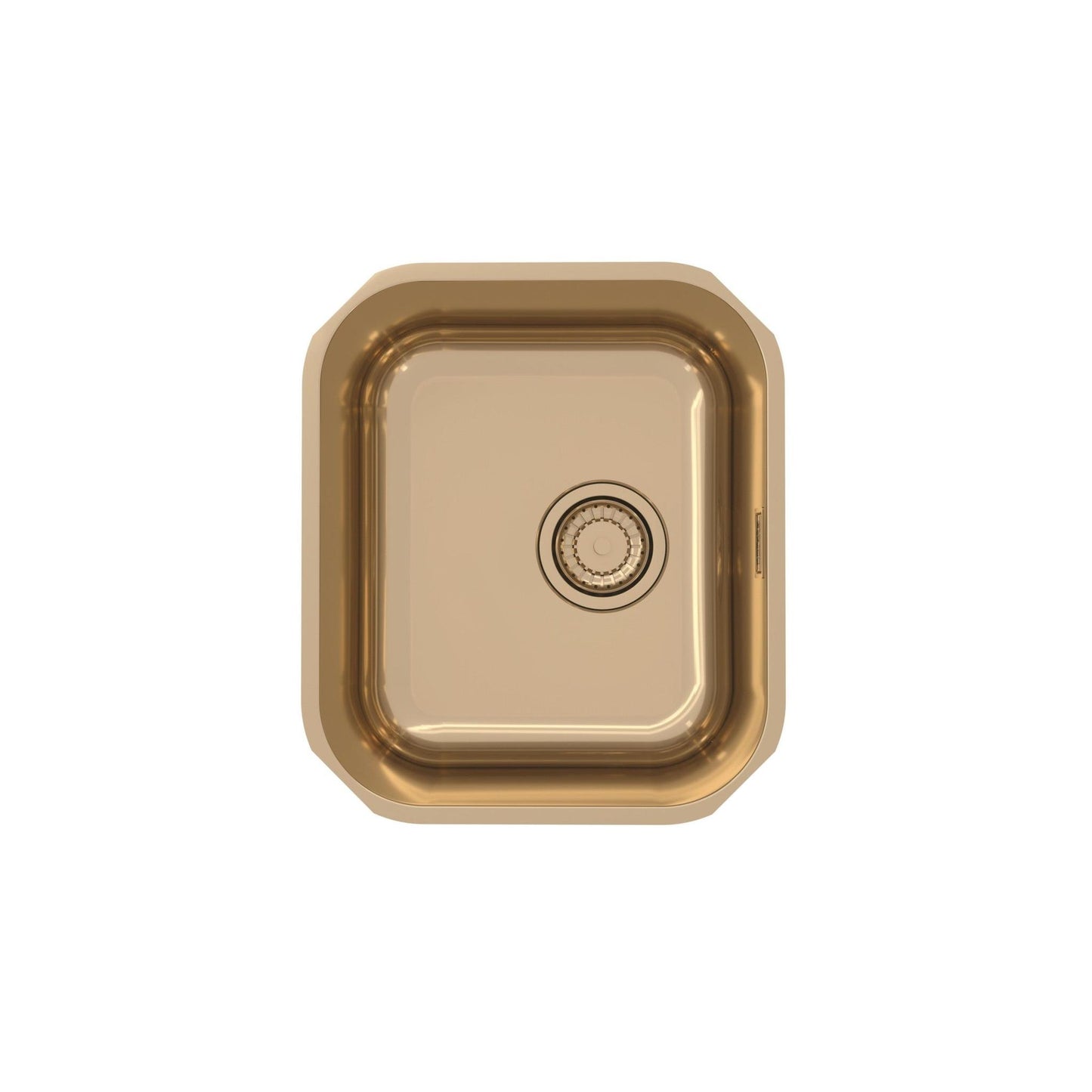 Alveus Monarch Variant 40 Undermount Sink For 300mm Cabinet In Single Bowl Bronze 1113587N