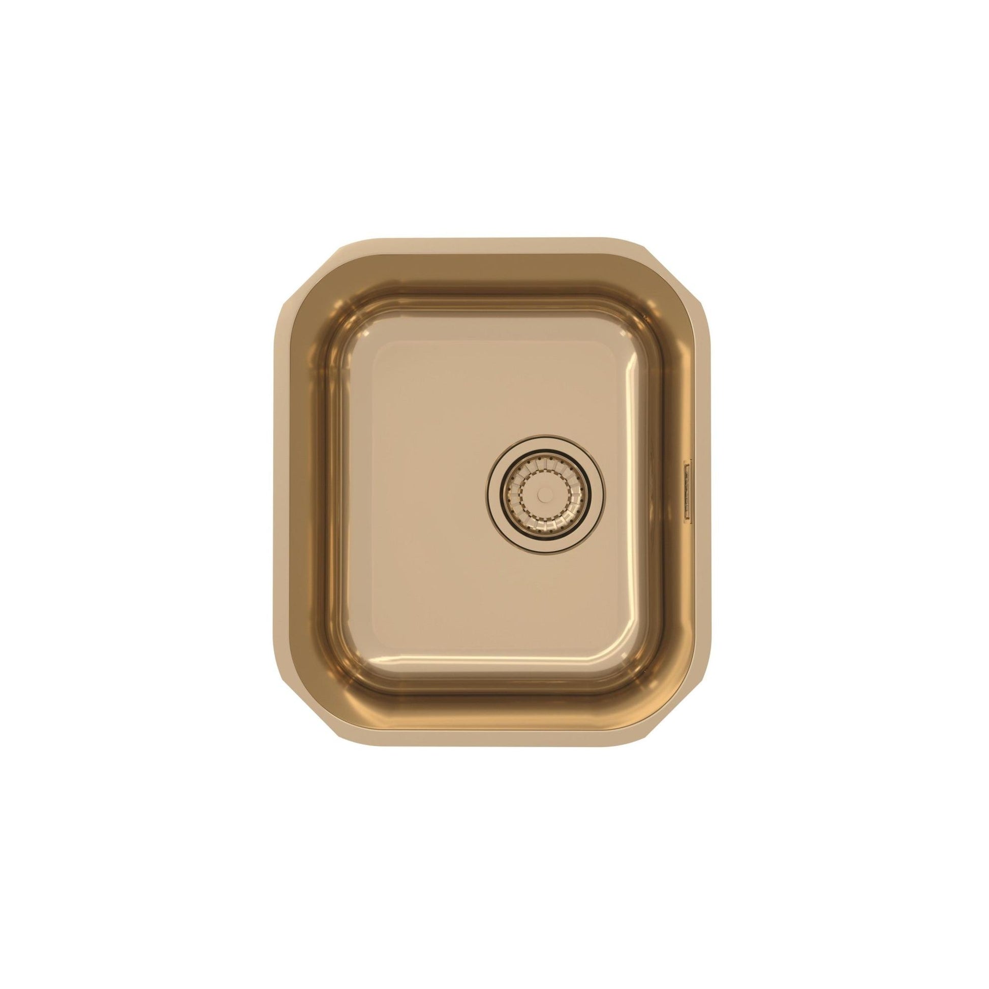 Alveus Monarch Variant 40 Undermount Sink For 300mm Cabinet In Single Bowl Bronze 1113587N