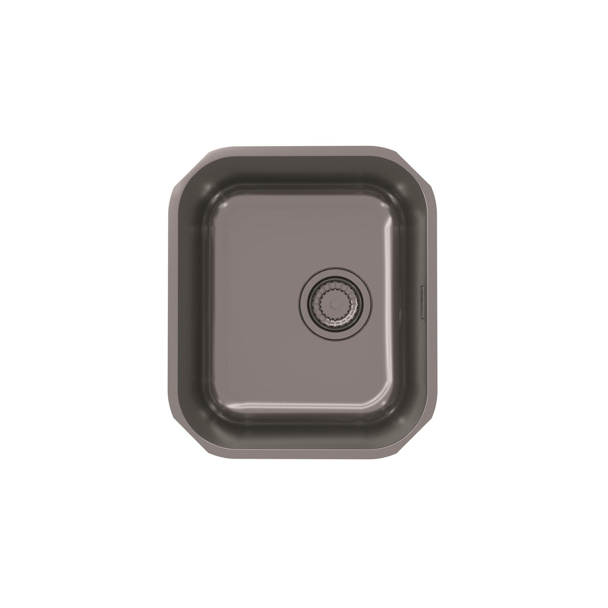 Alveus Monarch Variant 40 Undermount Sink For 400mm Cabinet In Single Bowl Anthracite 1113589N