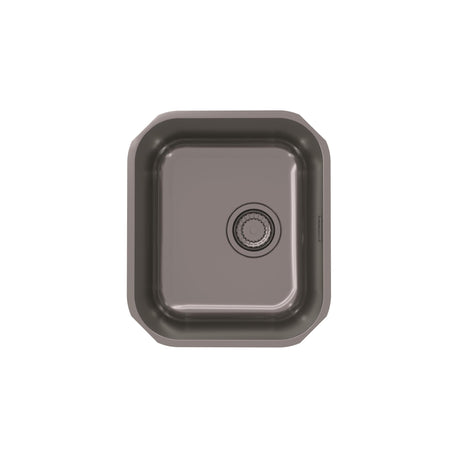 Alveus Monarch Variant 40 Undermount Sink For 400mm Cabinet In Single Bowl Anthracite 1113589N