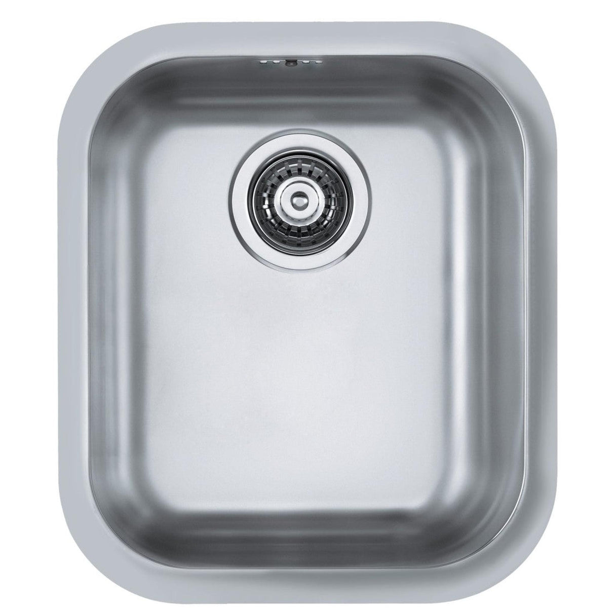 Alveus Monarch Variant 40 Undermount Sink For 600mm Cabinet In Single Bowl Stainless Steel 1145081N
