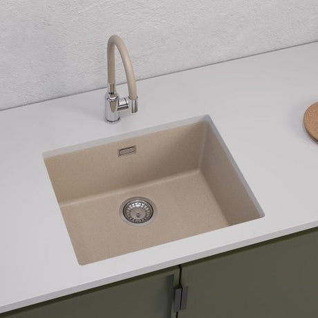 Alveus Omni 30 Undermount Sink for 600mm Cabinet in Single Bowl Arctic Life Style