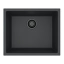 Alveus Omni 30 Undermount Sink for 600mm Cabinet in Single Bowl Carbon Front View