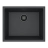 Alveus Omni 30 Undermount Sink for 600mm Cabinet in Single Bowl Carbon Front View