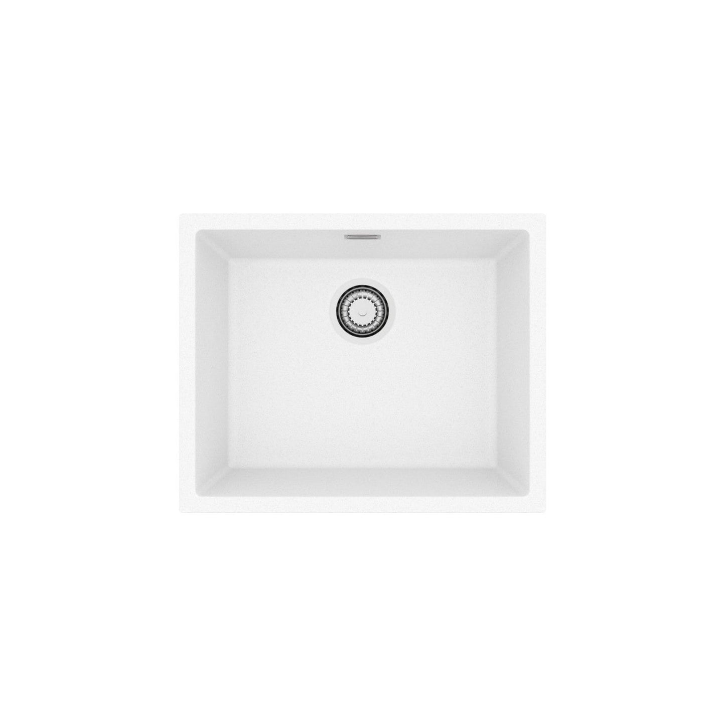 Alveus Omni 30 Undermount Sink For 600mm Cabinet In Single bowl Arctic 1150051N