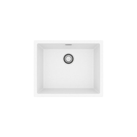 Alveus Omni 30 Undermount Sink For 600mm Cabinet In Single bowl Arctic 1150051N