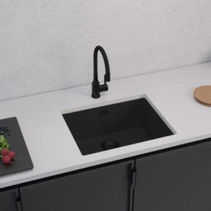 Alveus Omni 30 Undermount Sink For 600mm Cabinet In Single bowl Arctic 1150051N Lifestyle