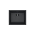 Alveus Omni 30 Undermount Sink For 600mm Cabinet In Single bowl Black  1150057N