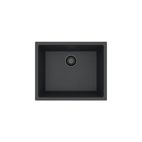 Alveus Omni 30 Undermount Sink For 600mm Cabinet In Single bowl Black  1150057N