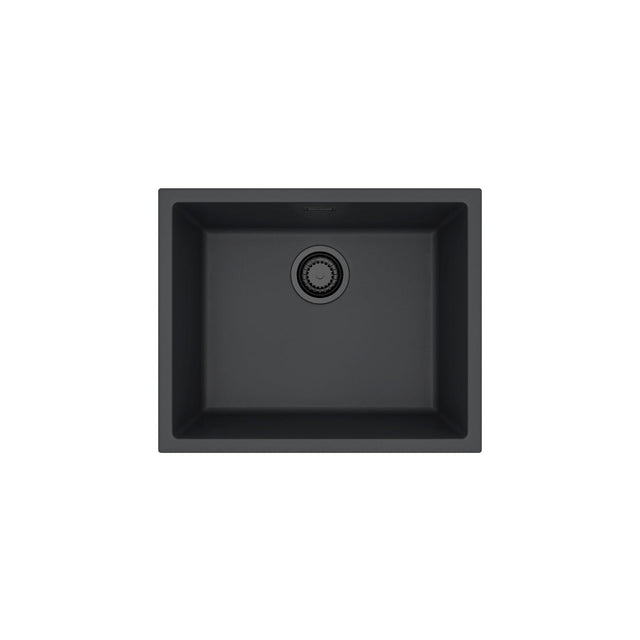 Alveus Omni 30 Undermount Sink For 600mm Cabinet In Single bowl Black  1150057N