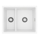 Alveus Omni 50 Undermount Sink for 600mm Cabinet in Single Bowl Single Drainer Arctic
