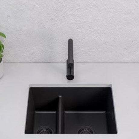 Alveus Omni 50 Undermount Sink For 600mm Cabinet In Single bowl single drainer Arctic 1150065N Lifestyle