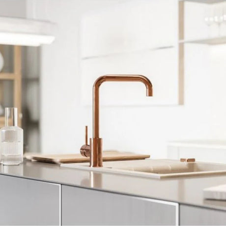Alveus Oz Monarch Kitchen Mixer Tap with Single Lever in Copper Life Style