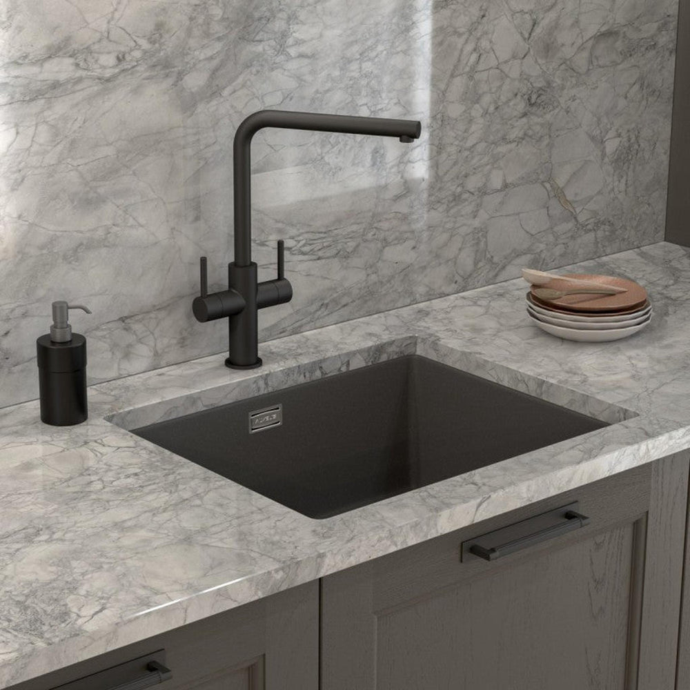 Alveus Quadrix 50 Granital Sink for 600-800mm Cabinet in Single Bowl Life Style 1