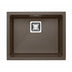 Alveus Quadrix 50 Granital Sink for 800-900mm Cabinet in Single Bowl Chocolate