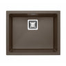 Alveus Quadrix 50 Granital Sink for 800-900mm Cabinet in Single Bowl Chocolate
