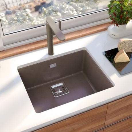 Alveus Quadrix 50 Granital Sink for 800-900mm Cabinet in Single Bowl Life Style 2