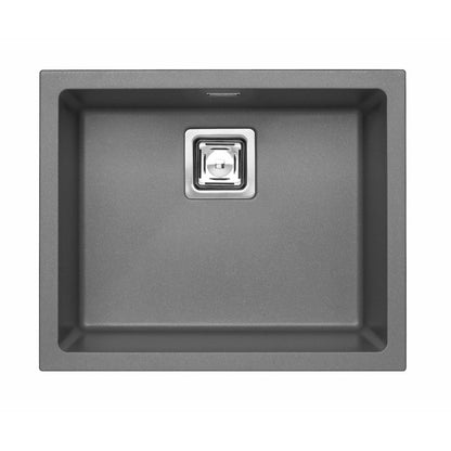 Alveus Quadrix 50 Sink For 800-900mm Cabinet In Single Bowl Steel 1108037N