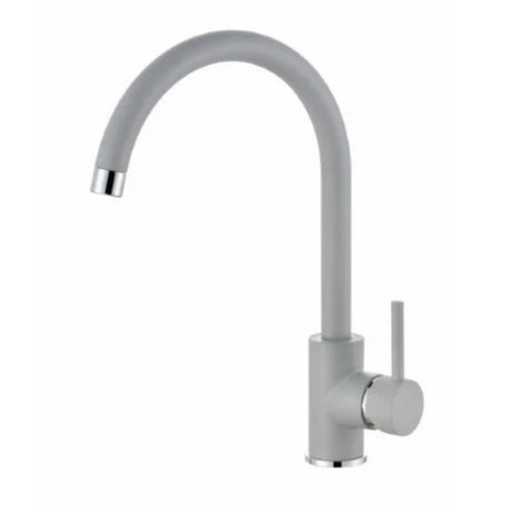 Alveus Roxa Kitchen Mixer Tap in Granital Concrete Finish with Single Lever Control