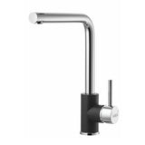 Alveus Selma Kitchen Tap in Black & Chrome Finish with Single Lever Mixer