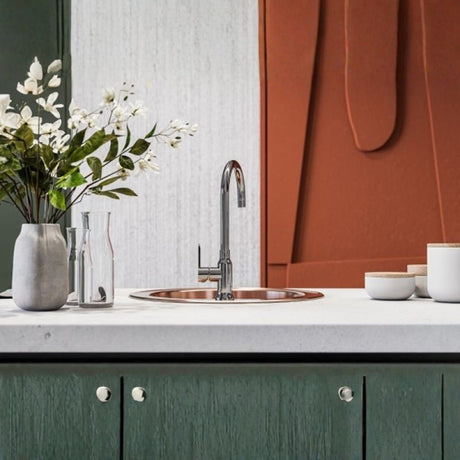 Alveus Slim Kitchen Tap with Single Lever Control Life Style