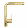Alveus Zeos-P Monarch Kitchen Mixer Tap Pull-Out with Single Lever Control in Gold