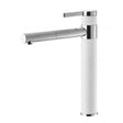 Alveus Zina Kitchen Tap in Arctic White with High-Pressure One-Lever Mixer