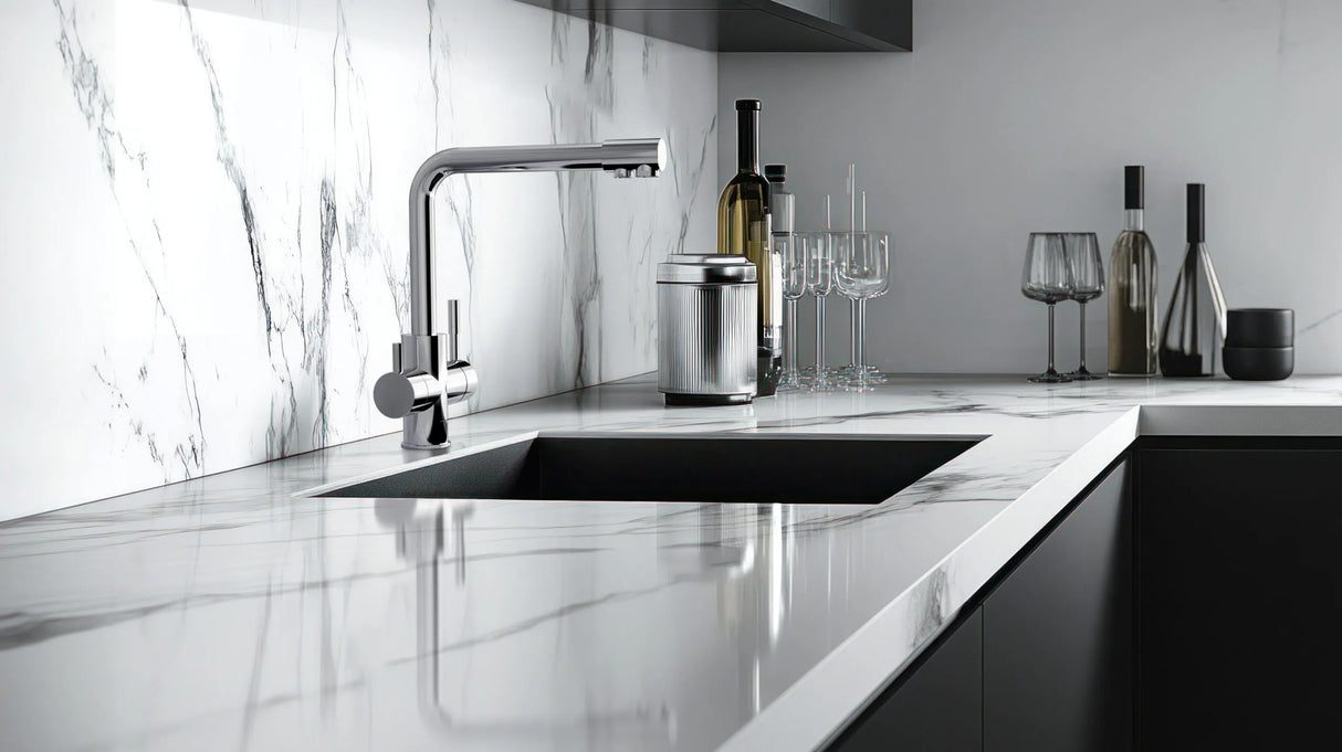 Triflow Concepts Asquith Filtered Flexible Pull-down Spout Kitchen Tap