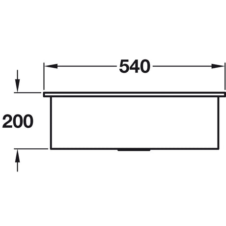 Astris Colora  Flush mount Undermount Inset mount Single Bowl Kitchen Sink For 600mm Cabinet in Stainless Steel Dimension
