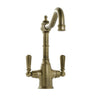 Bidbury & Co. Bickton Monobloc Kitchen Mixer Tap with Twin Lever Metal Handles
