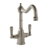 Bidbury & Co. Bickton Monobloc Kitchen Mixer Tap with Twin Lever Metal Handles