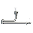 Bidbury & Co. Aldsworth Twin Lever Pot Filler With Porcelain Handles Polished Chrome 57866280