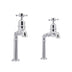 Bidbury & Co. Caswell Bibcock Taps With Crosshead Handles Polished Chrome 57865330