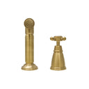 Bidbury & Co. Chalford Independent Pull Out Spray With Crosshead Handle Old English Brass 57865860