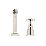 Bidbury & Co. Chalford Independent Pull Out Spray With Crosshead Handle Polished Nickel 57865760