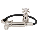 Bidbury & Co. Chalford Independent Pull Out Spray With Crosshead Handle Polished Nickel 57865760 1