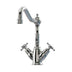 Bidbury & Co. Country Style Spout Crosshead Handles Mixer Tap With Dual Lever Polished Chrome 57866240
