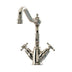 Bidbury & Co. Country Style Spout Crosshead Handles Mixer Tap With Dual Lever  Polished Nickel 57866740