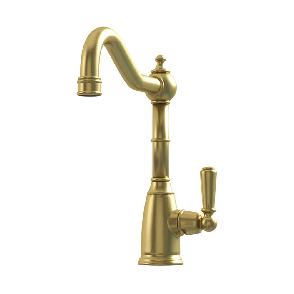 Bidbury & Co. Country Style Spout With Single Lever Mixer Tap Old English Brass 57865890