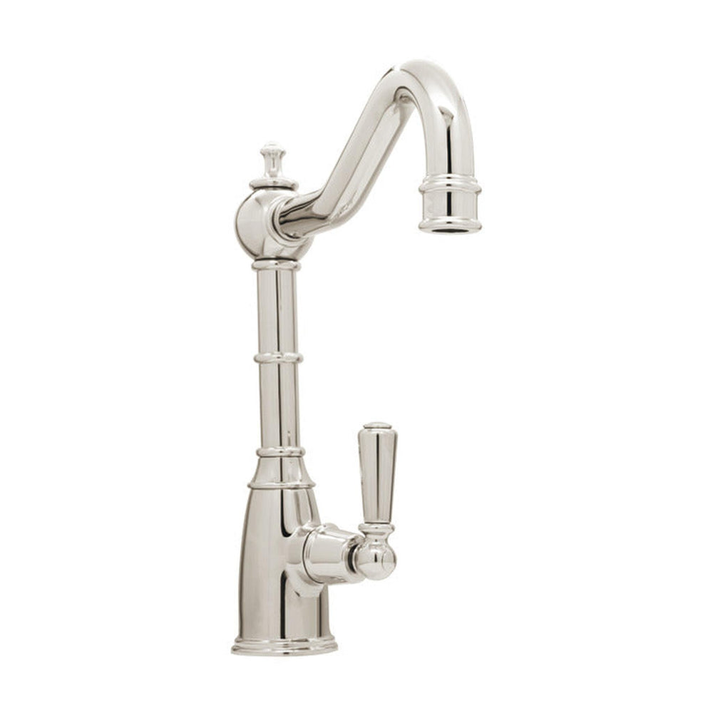 Bidbury & Co. Country Style Spout With Single Lever Mixer Tap Polished Nickel 57865790
