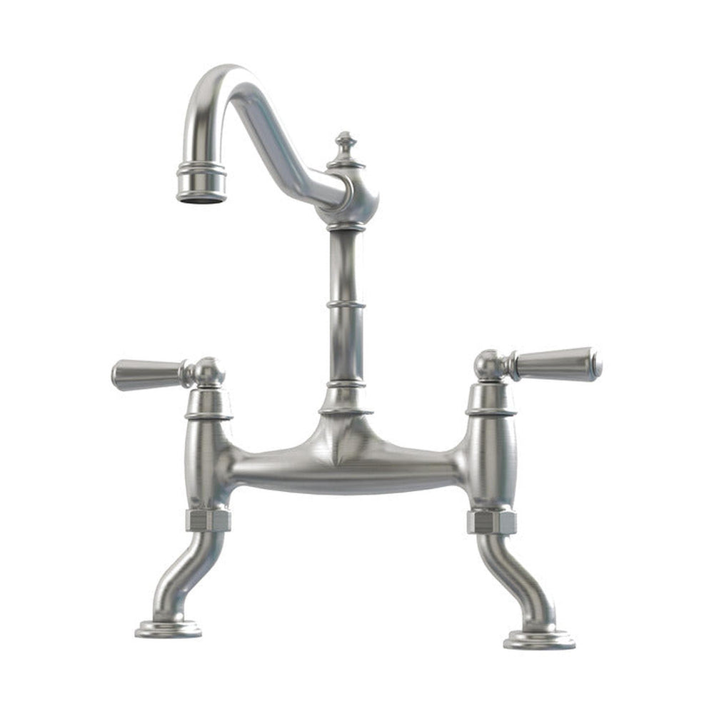  Bidbury & Co. Henbury Country Style Spout With Traditional Bridge Tap Pewter 57866530