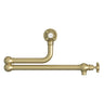 Bidbury & Co. Oakridge Crosshead Handles  Pot Filler With Twin Lever Old English Brass 57866870
