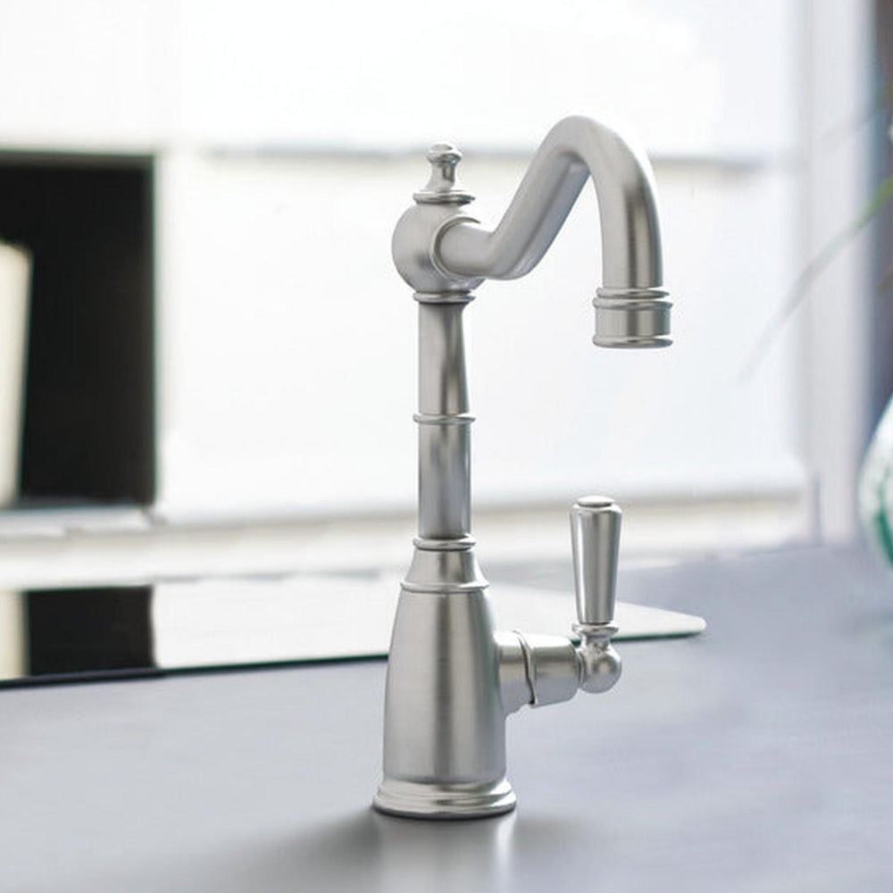 Bidbury & Co. StantonSPA Kitchen Mixer Tap with Single Lever Control Pewter Life Style