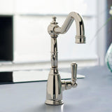 Bidbury & Co. StantonSPA Kitchen Mixer Tap with Single Lever Control Polished Nickel Life Style