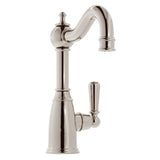 Bidbury & Co. StantonSPA Kitchen Mixer Tap with Single Lever Control in Polished Nickel