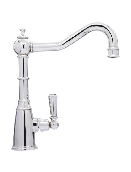 Bidbury & Co. Stanton Kitchen Mixer Tap with Single Lever Control & Timeless Traditional Design