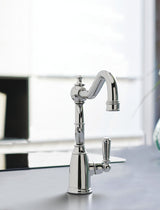 Bidbury & Co. Stanton Kitchen Mixer Tap with Single Lever Control & Timeless Traditional Design