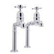 Bidbury & Co Caswell Bibcock Taps with Crosshead Handles in Chrome