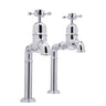 Bidbury & Co Caswell Bibcock Taps with Crosshead Handles in Chrome